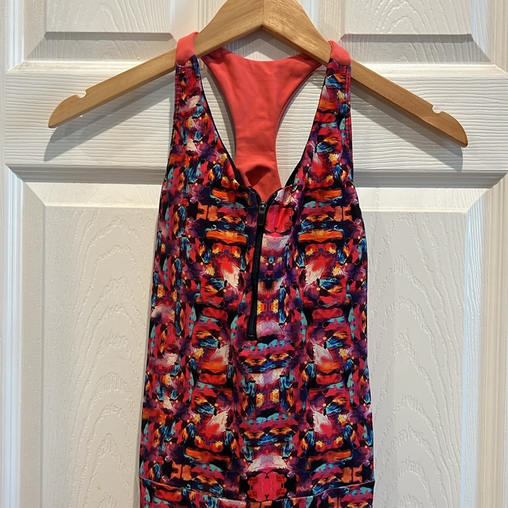 LIVE! ACTIVEWEAR Colorful Racerback Jumpsuit - Picture 4 of 16